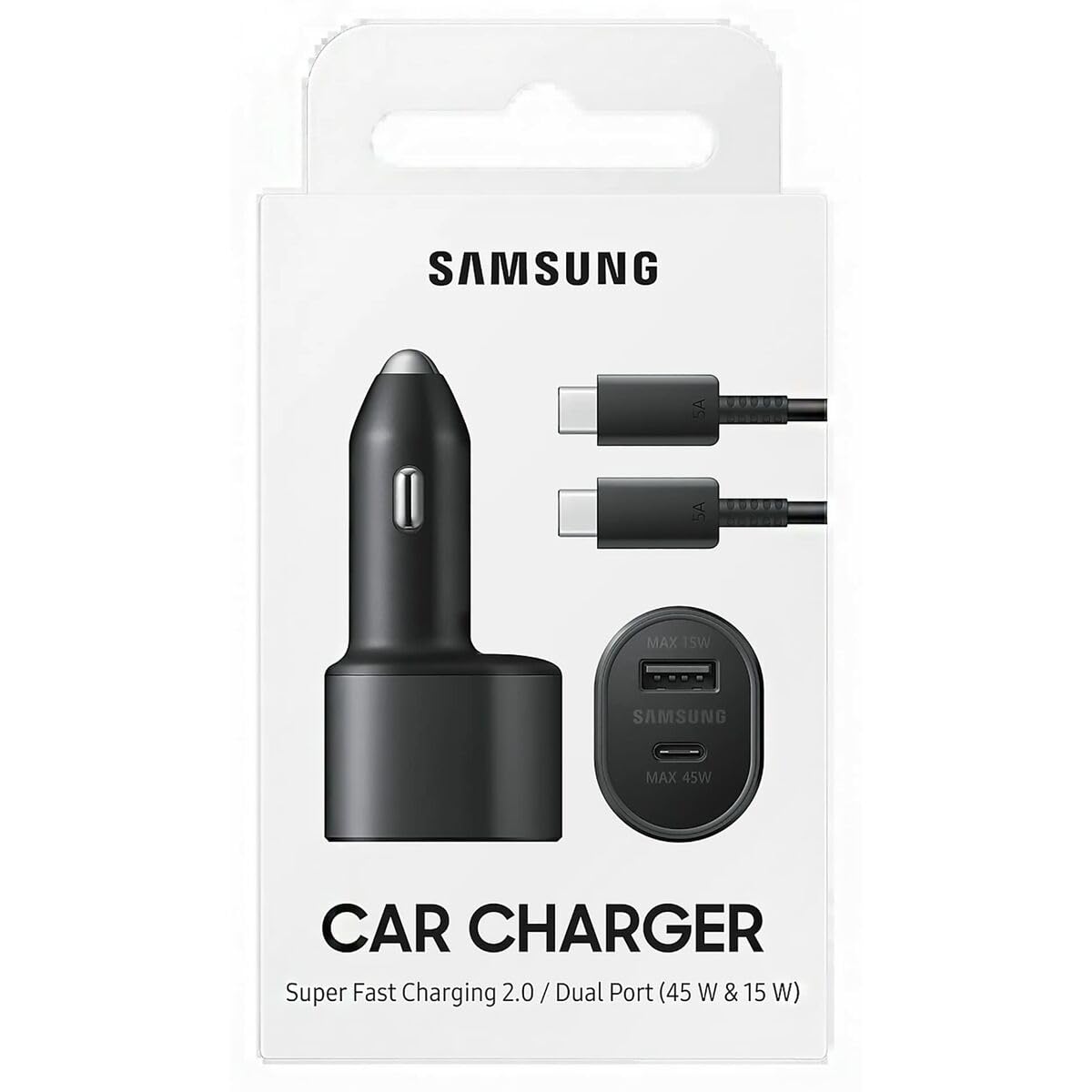 Samsung cargador junto a moneda para escala, tamaño compacto práctico