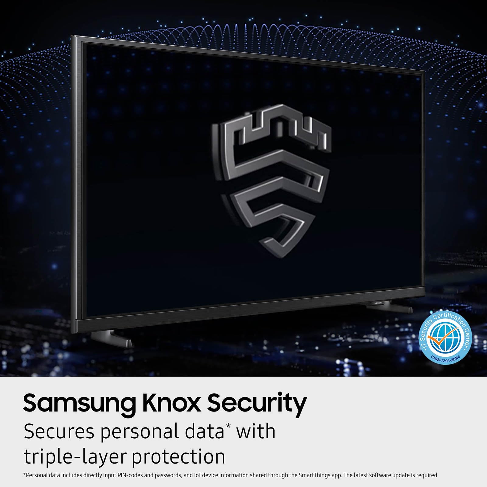 Samsung comparación de tamaño 40 pulgadas para referencia de espacio