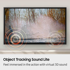 Samsung detalle del sistema Object Tracking Sound Lite para inmersión sonora