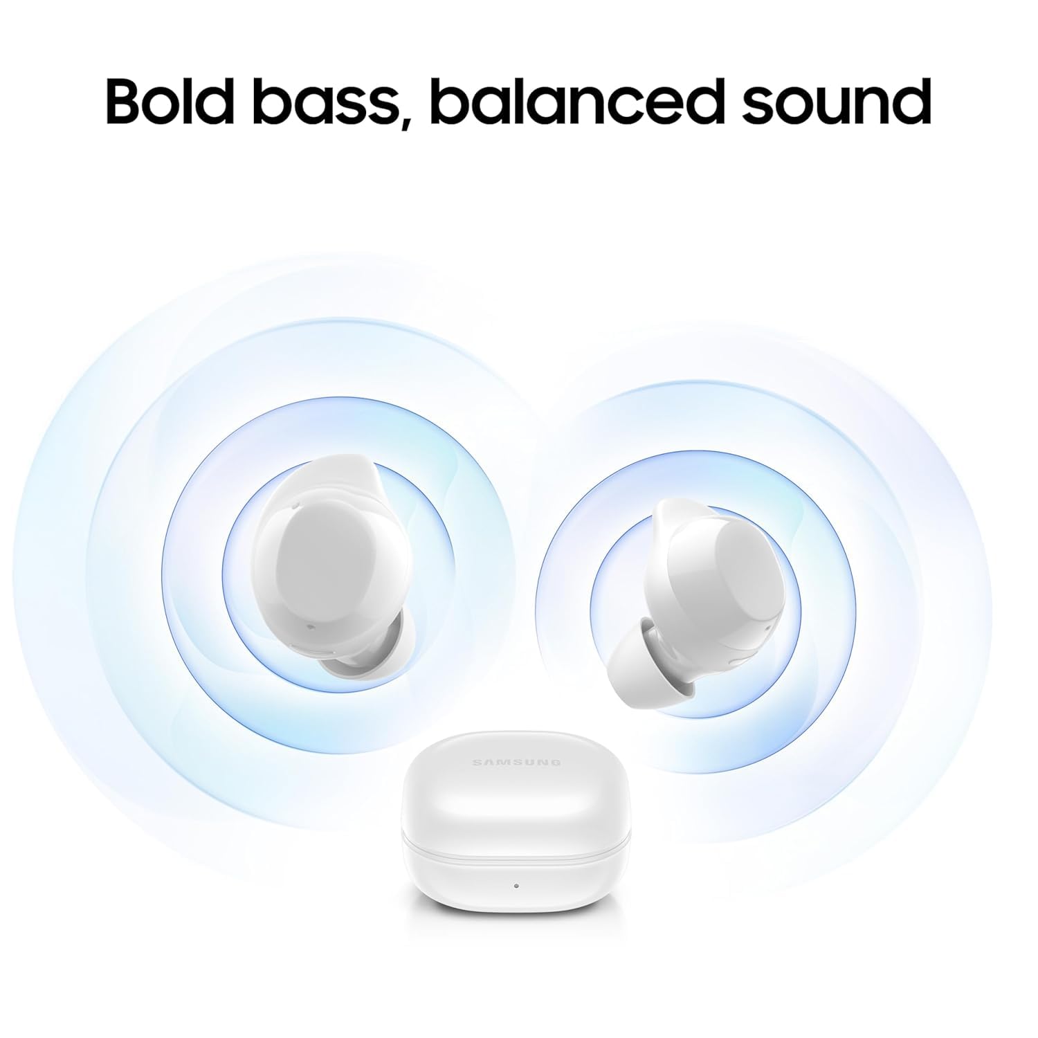 Samsung Galaxy Buds Core en uso deportivo ofreciendo sujeción estable durante ejercicio