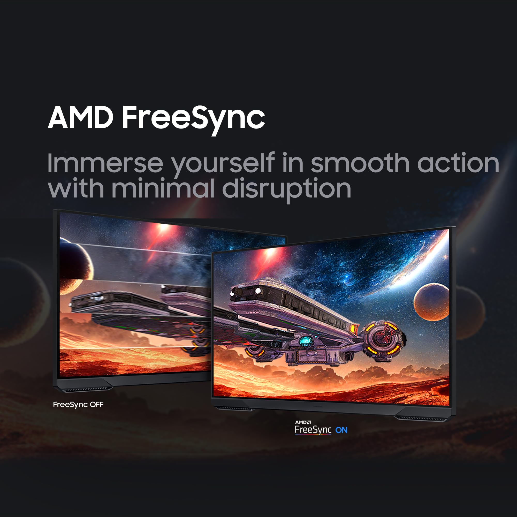 Samsung Odyssey G5 ajuste de altura e inclinación para ergonomía prolongada