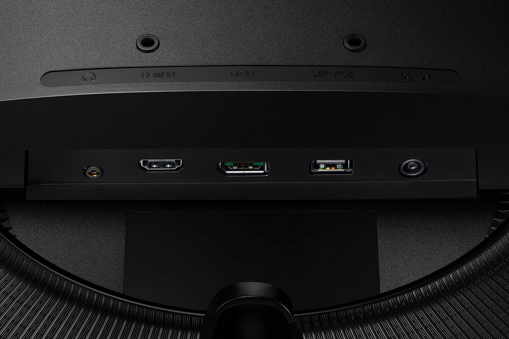 Samsung Odyssey G5 comparación de tamaño que facilita multitarea