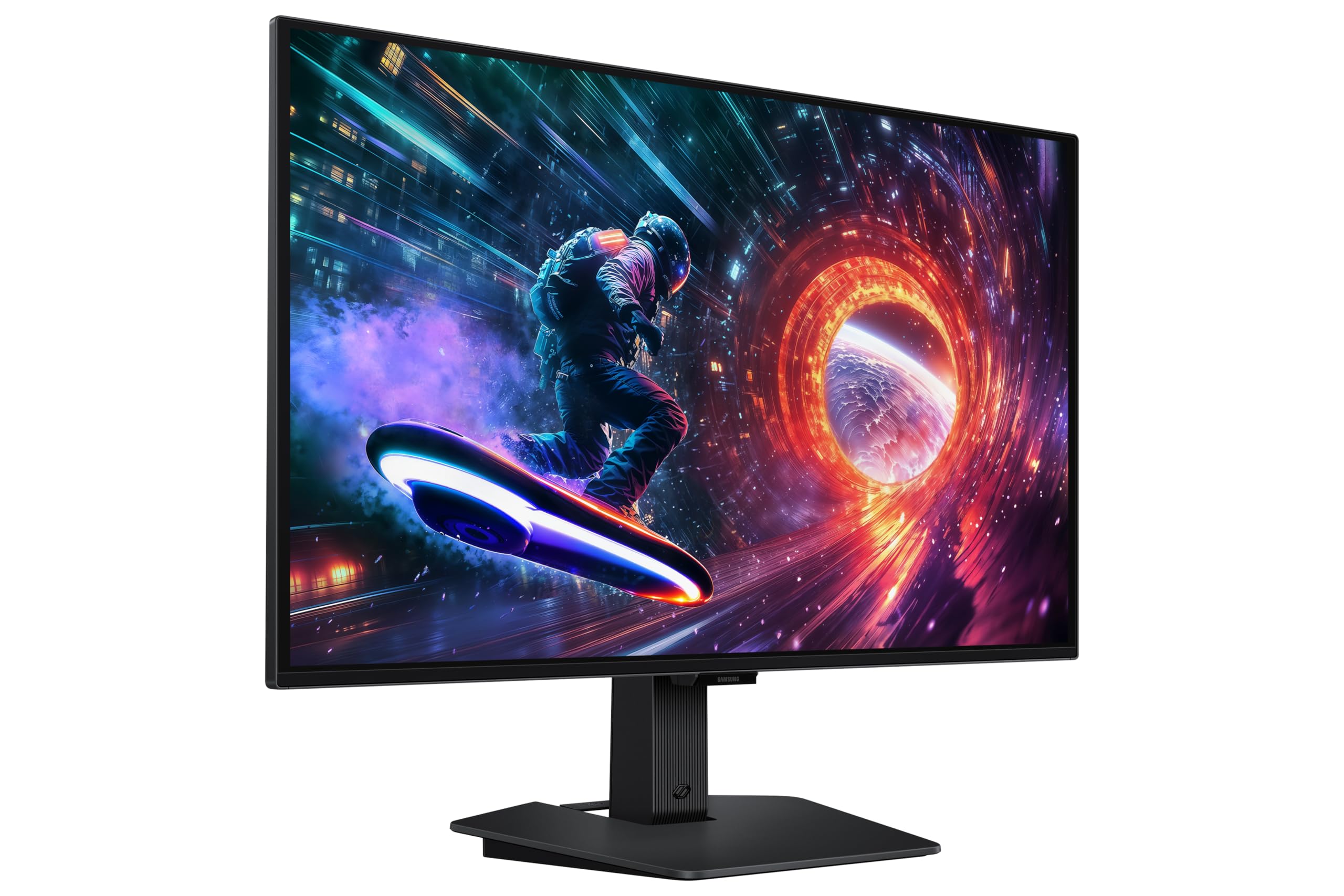 Samsung Odyssey OLED G5 primer plano de la textura de píxeles y color preciso