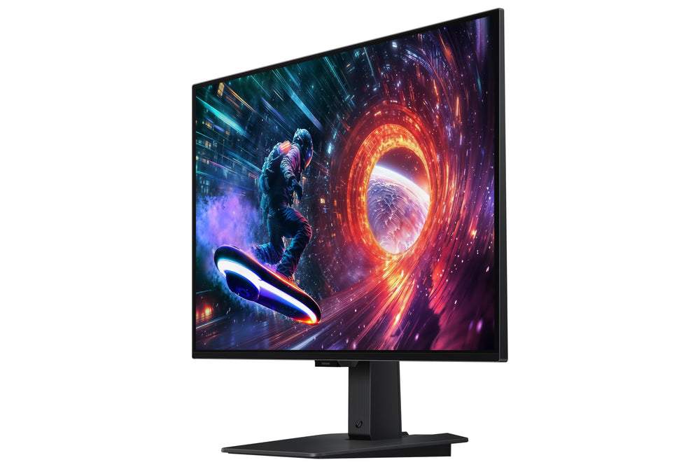 Samsung Odyssey OLED G5 pantalla en partida intensa con color brillante y fluidez