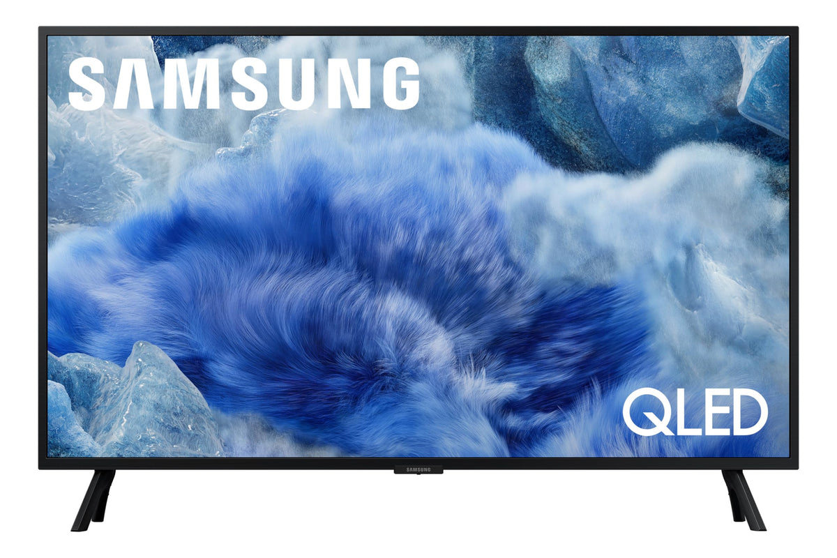 Samsung Q8F vista frontal con colores vibrantes y alto contraste