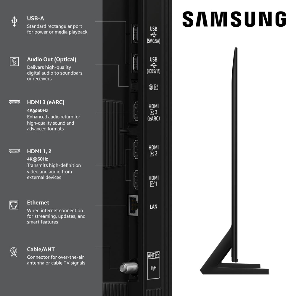 Samsung Q8F primer plano Quantum Dot muestra color preciso