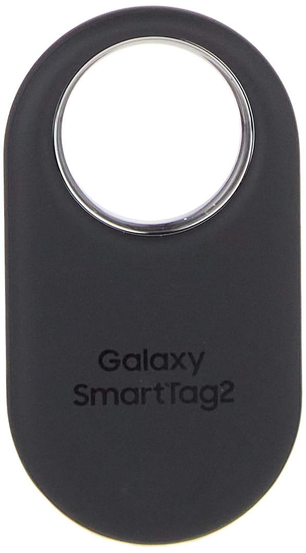 Samsung SmartTag2 detalle del botón y textura para mejor manejo