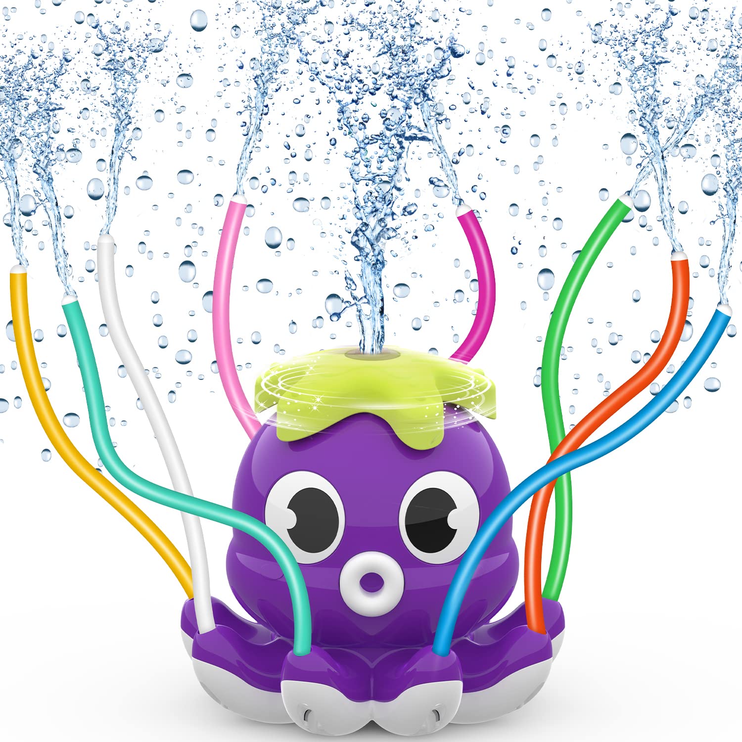 Samtop pulpo frontal del juguete mostrando diseño lúdico y atractivo