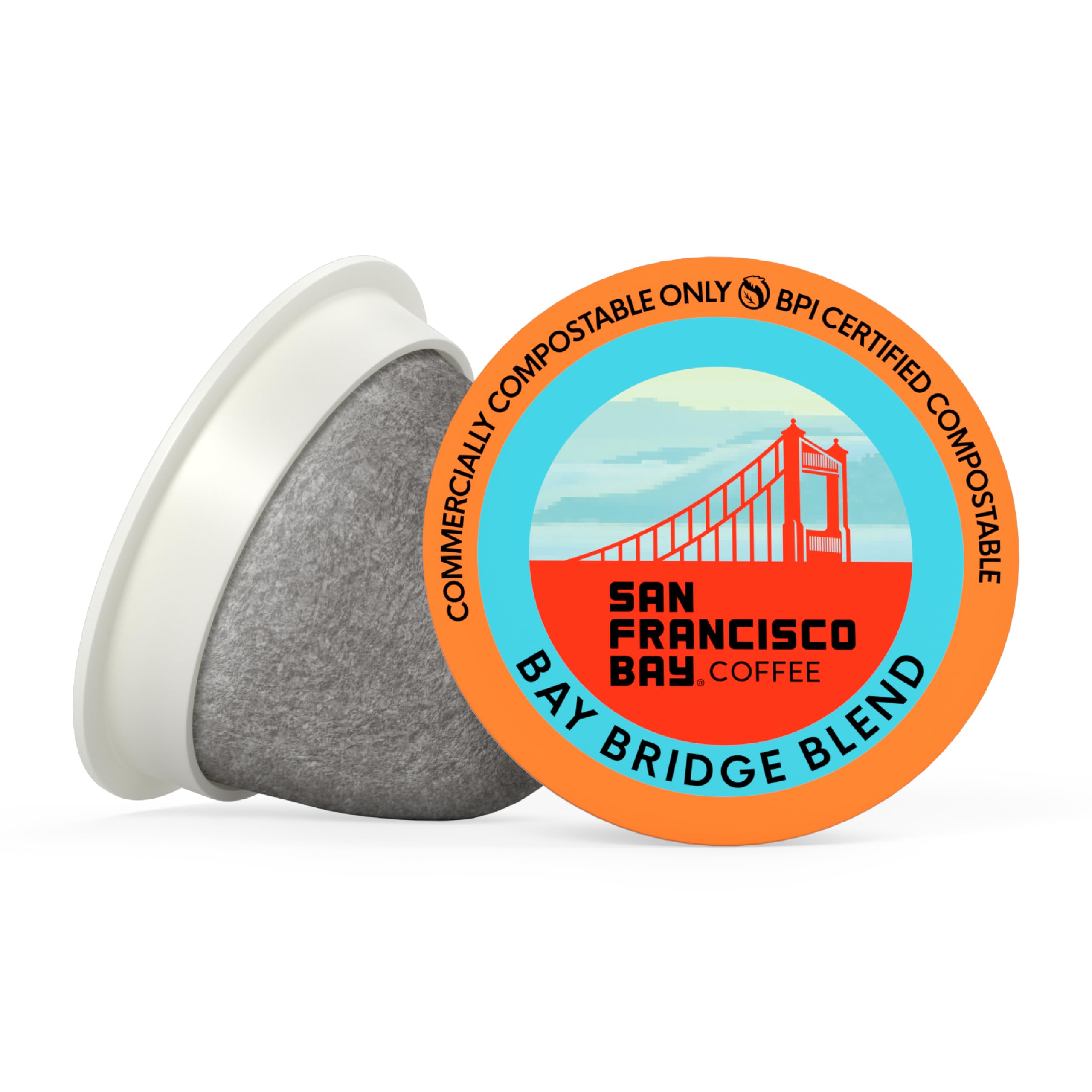 San Francisco Bay taza servida con vapor que resalta aroma y notas afrutadas