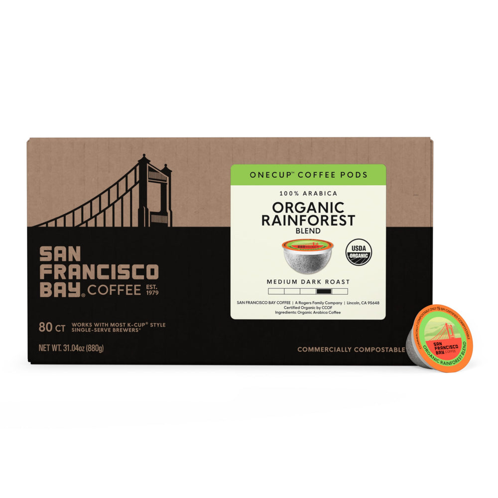 SAN FRANCISCO BAY molido de café mostrando textura y aroma rico