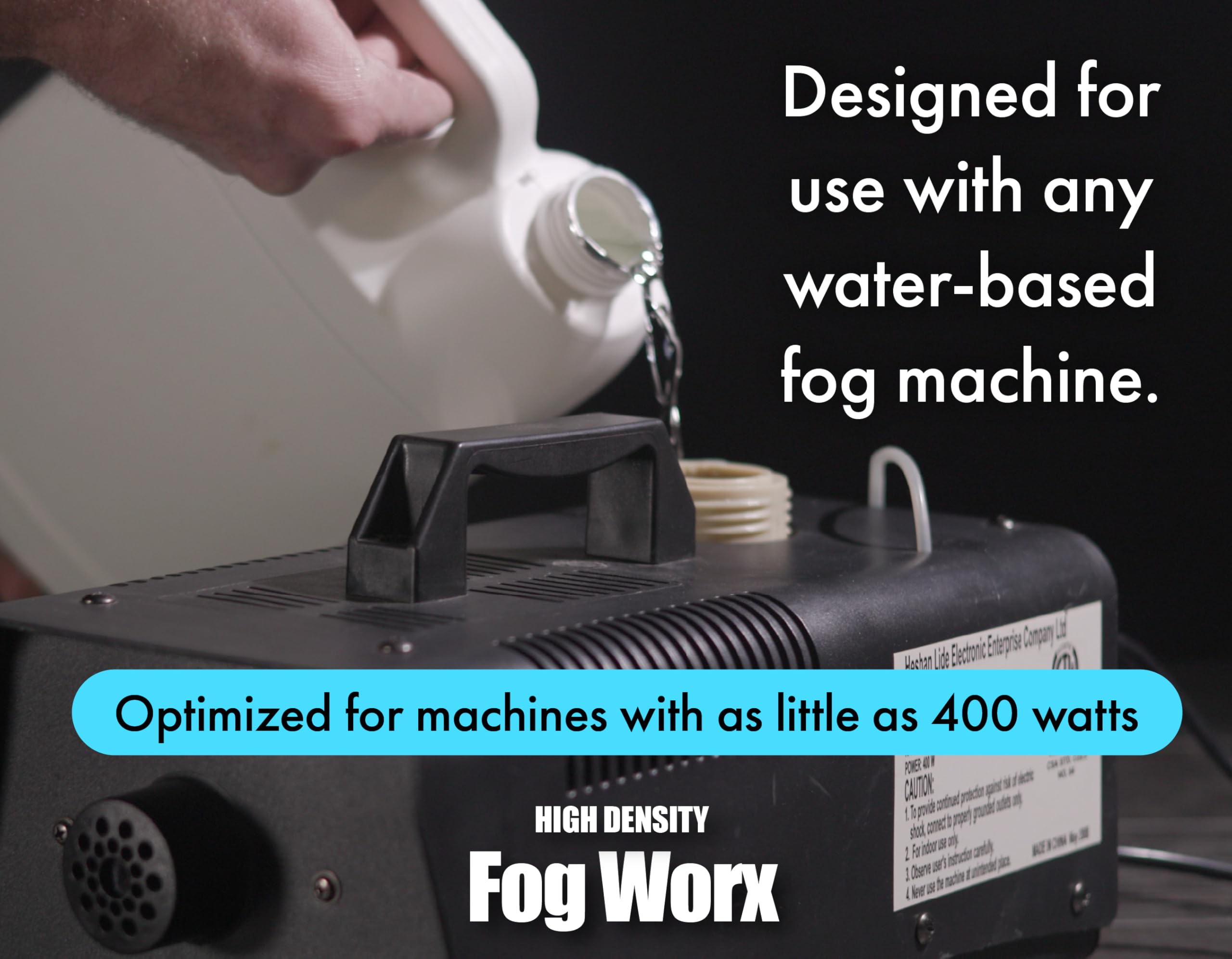 Sanco Industries máquina generando niebla FogWorx en ambiente de club
