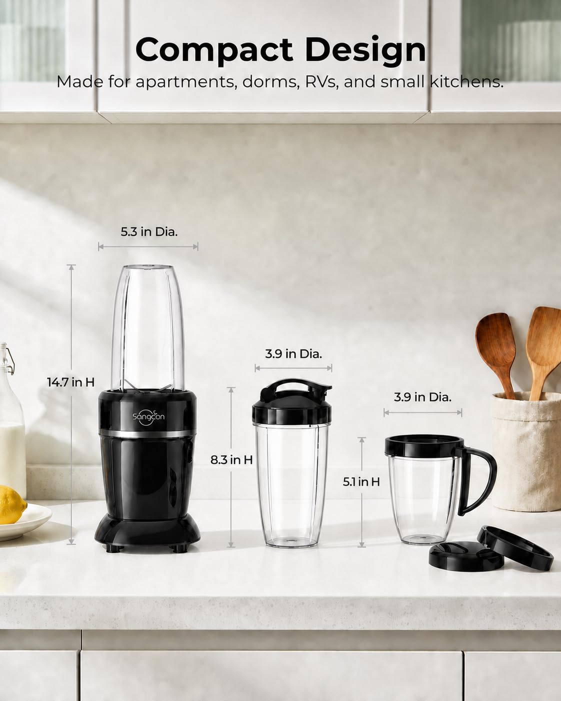 sangcon smoothie cremoso servido, textura suave y apetecible