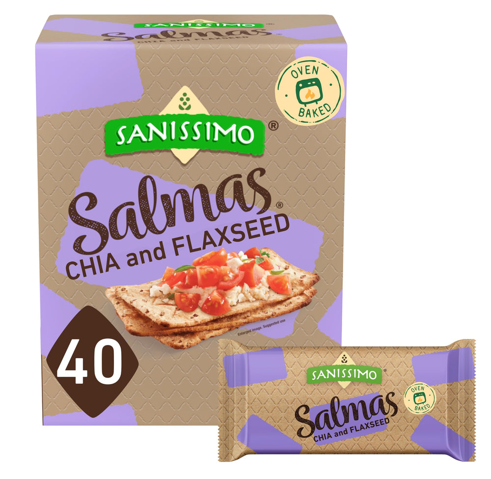 Sanissimo empaque frontal mostrando caja y cantidad, ideal para despensa