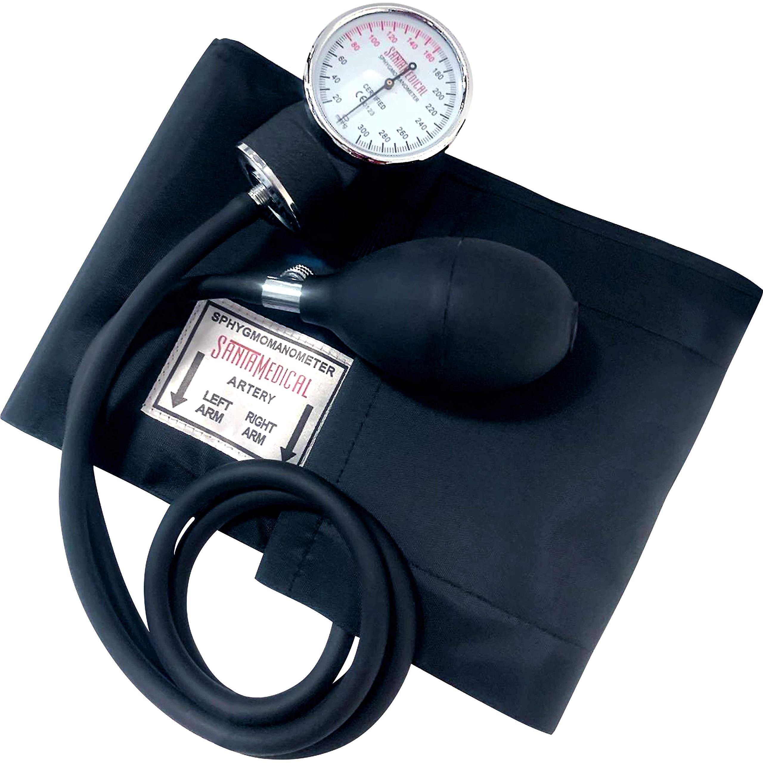 Santamedical kit completo con pera de inflado resistente y conexiones reforzadas