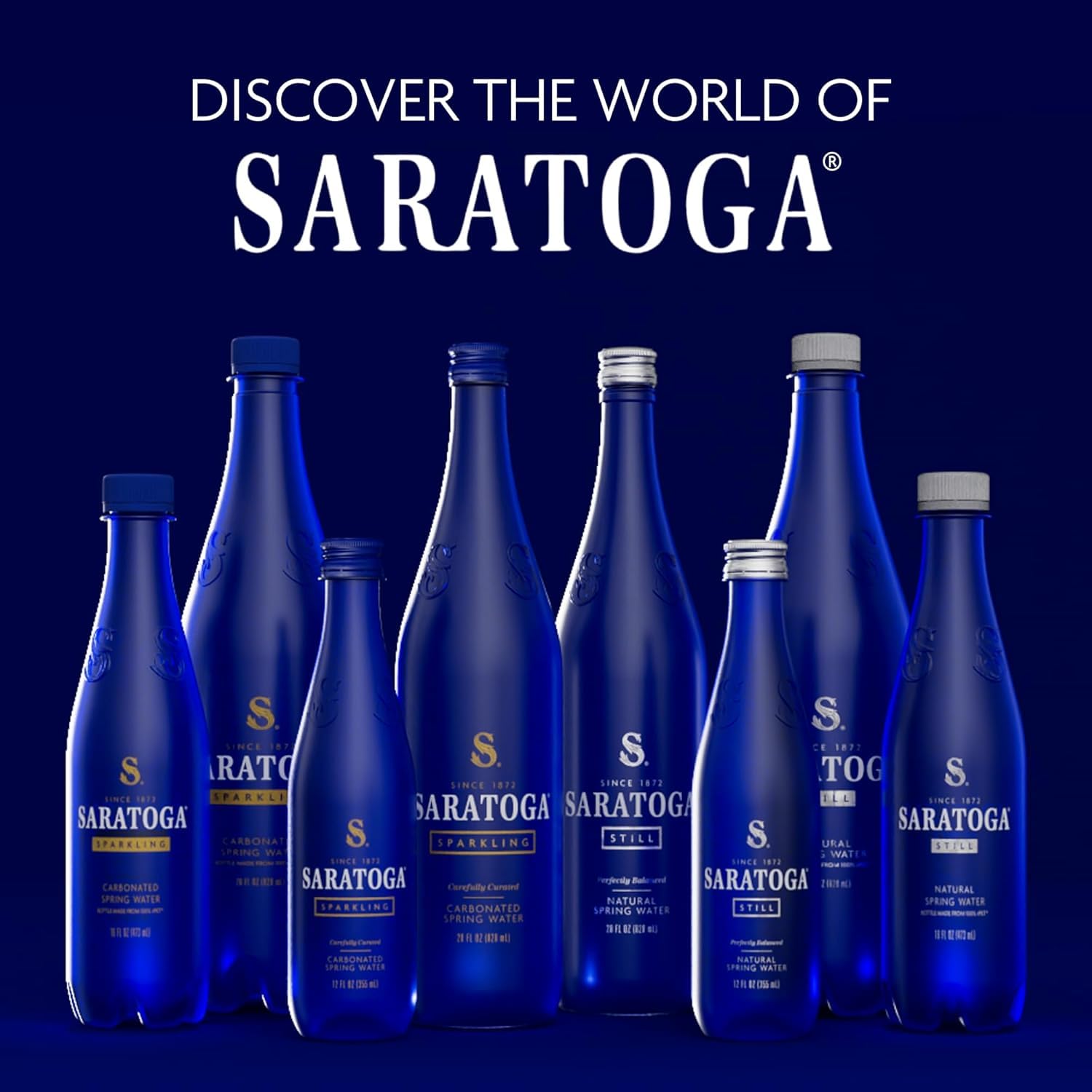 Saratoga en picnic al aire libre, botella portátil para actividades