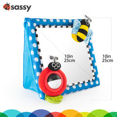 Sassy detalle de mariposa texturizada para exploración táctil segura