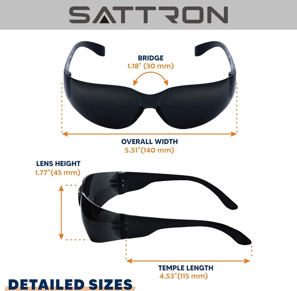 SATTRON gafas en actividad de tiro demostrando protección y visión