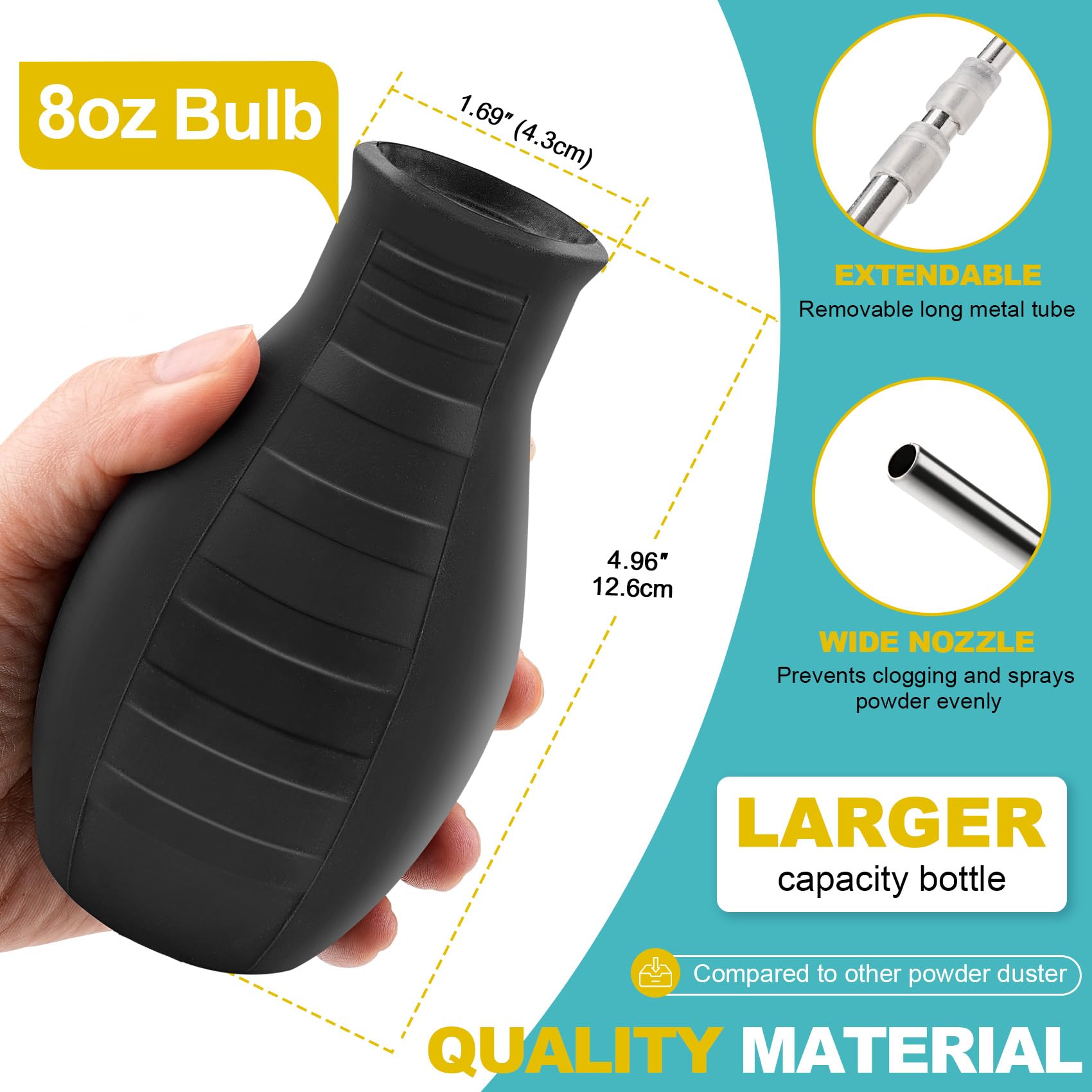 Sbestily embudo de silicona plegable facilita rellenar el depósito rápidamente