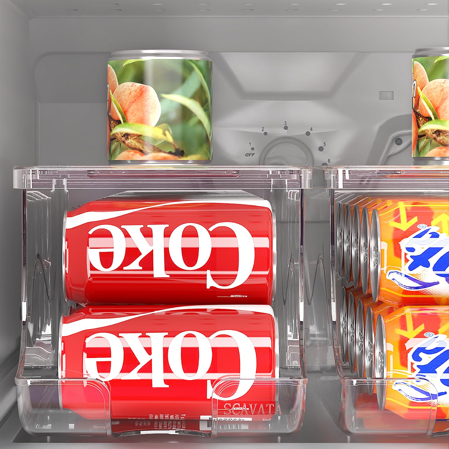 SCAVATA contenedor en cocina organizada ahorra espacio y tiempo