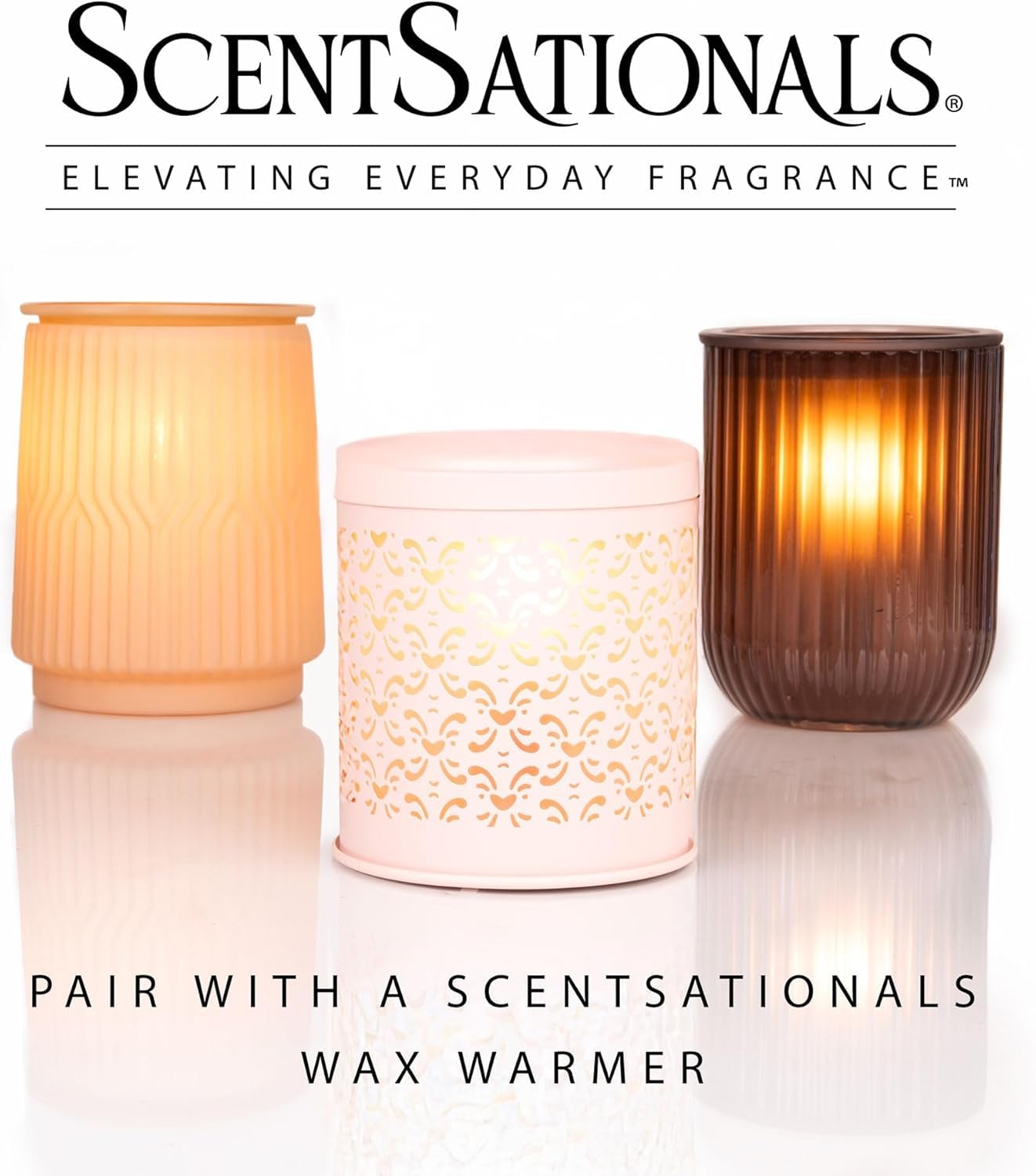 ScentSationals etiqueta con ingredientes y origen americano visible