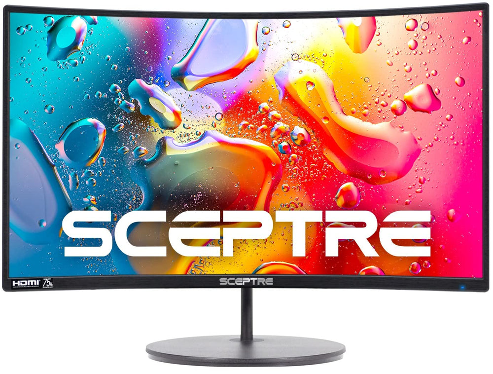 Sceptre puertos HDMI y VGA para conexiones rápidas y múltiples