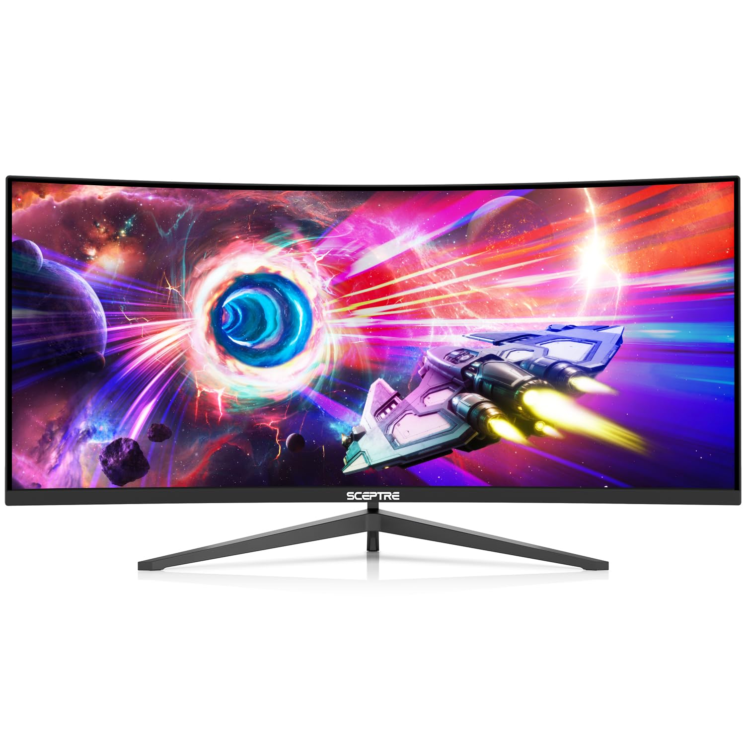 Sceptre puertos DisplayPort y HDMI, conectividad múltiple