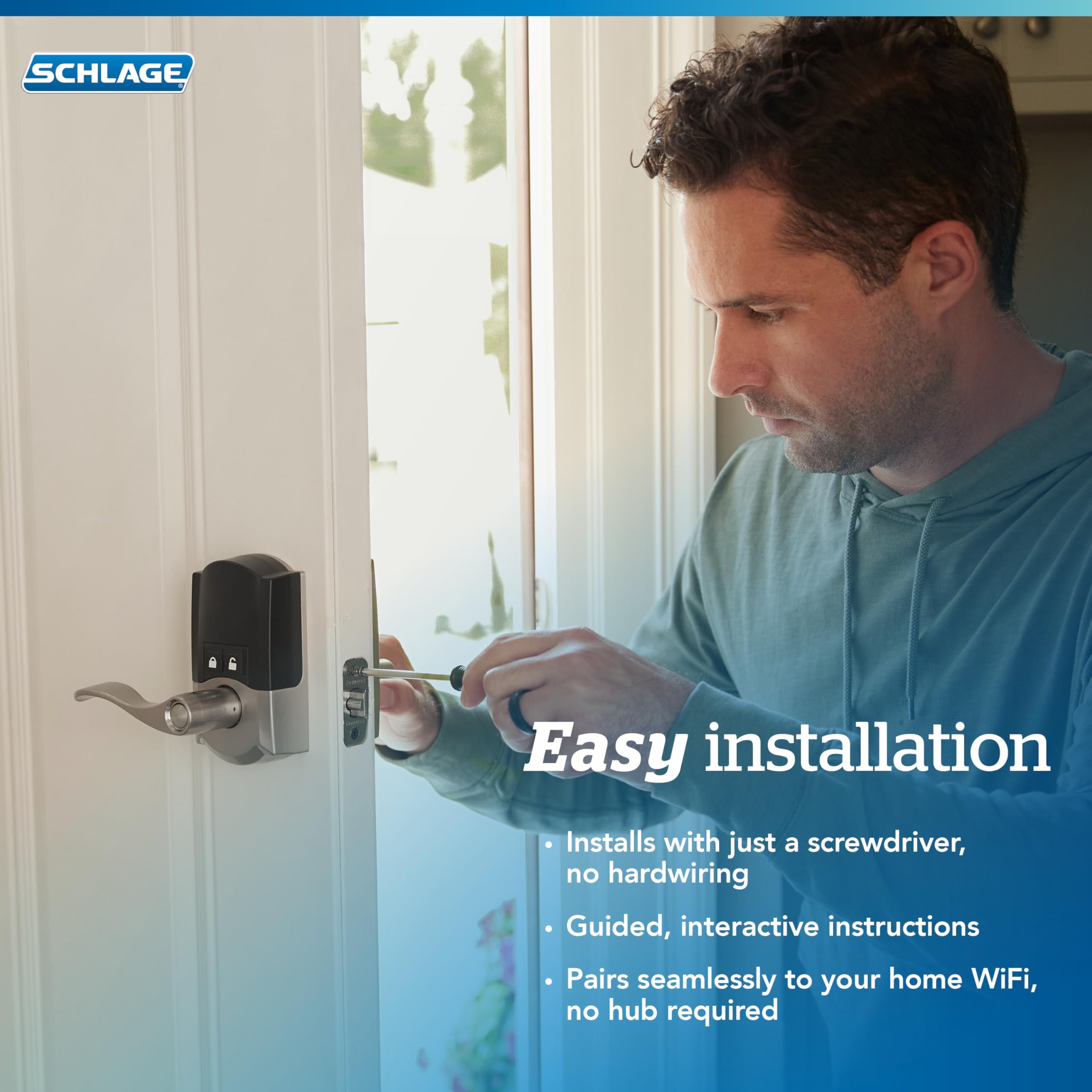 SCHLAGE placa BHMA de certificación, indicio de seguridad y calidad