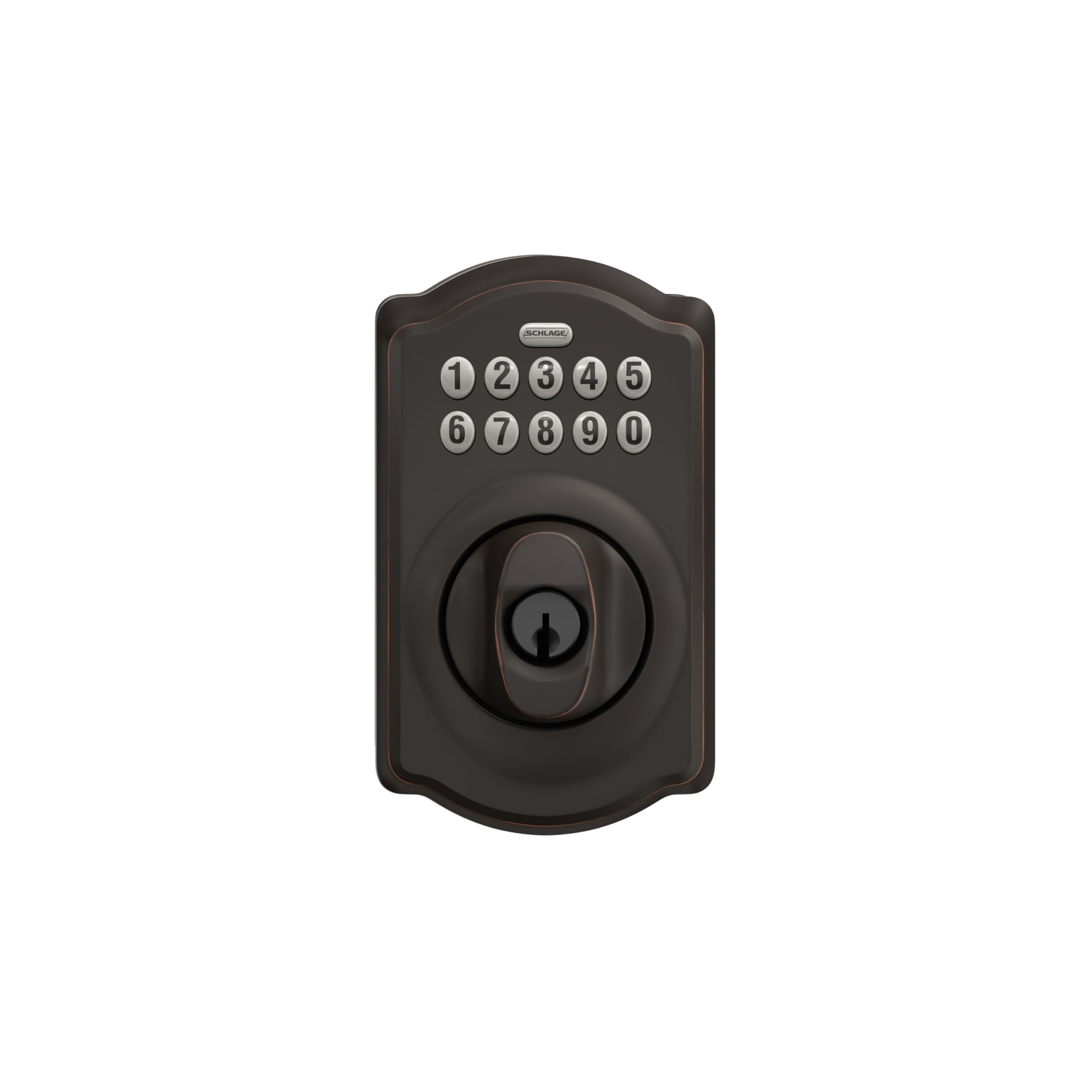 SCHLAGE llave de anulación junto a la cerradura para acceso mecánico en emergencias