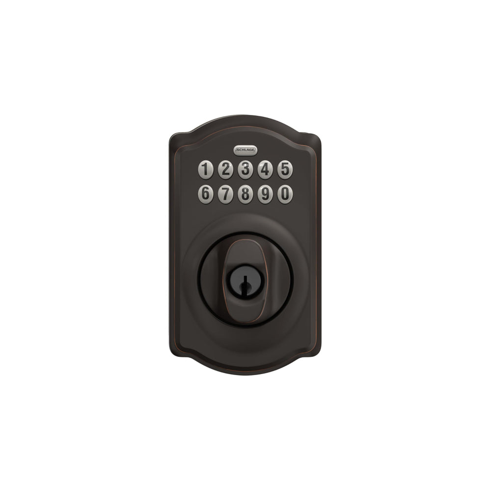 SCHLAGE llave de anulación junto a la cerradura para acceso mecánico en emergencias