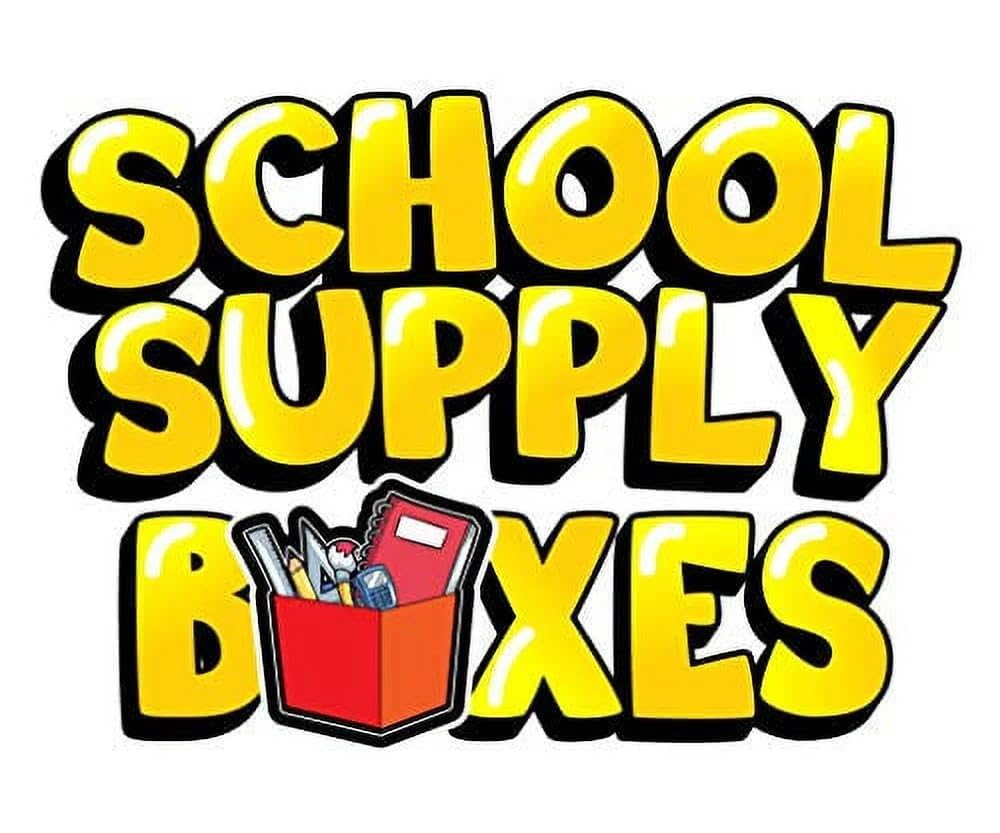 School Supply Boxes niños usando el kit en aula fomentando creatividad y aprendizaje