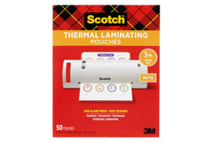 Scotch empaque frontal de fundas carta mostrando cantidad y beneficios