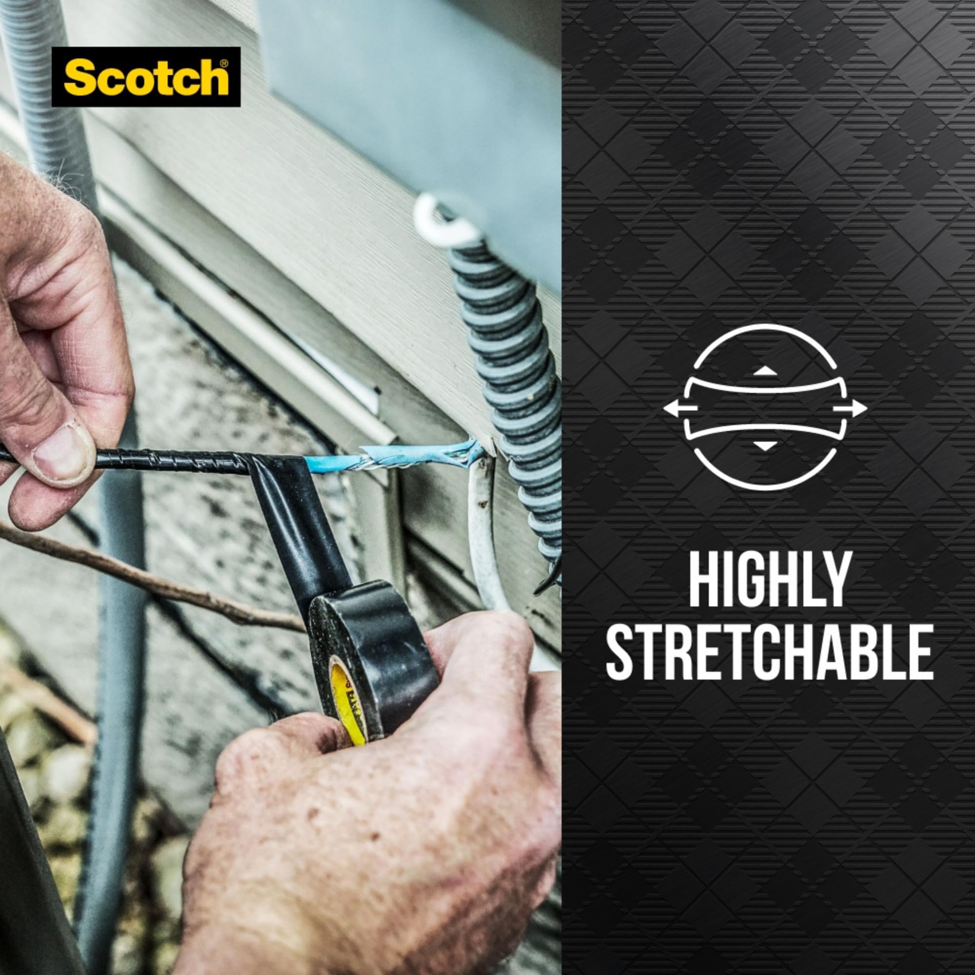 Scotch Super 33+ etiqueta con normas UL y CSA que aporta confianza certificada