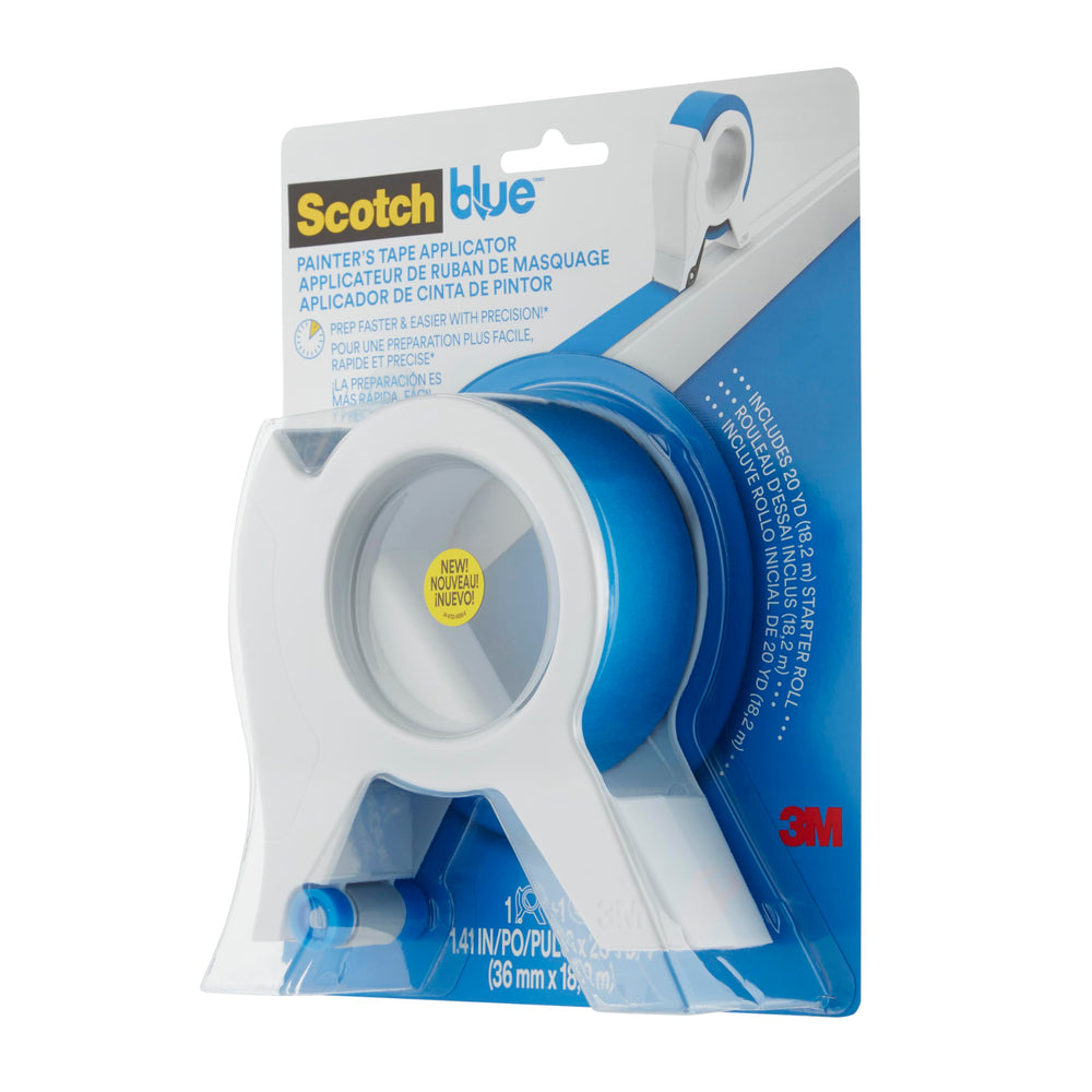 ScotchBlue cuchilla afilada cortando cinta para un borde recto