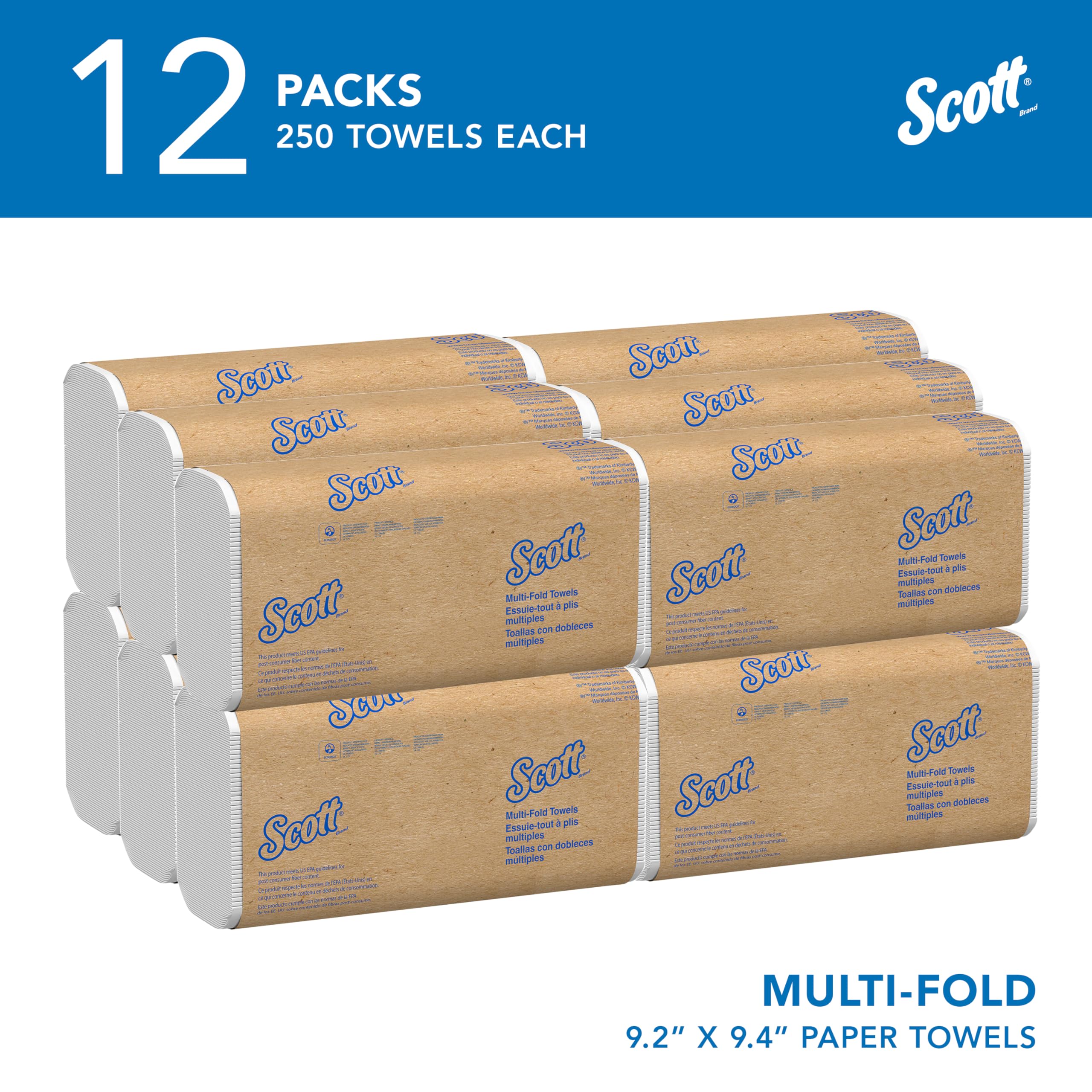 Scott Professional primer plano de la textura de la hoja para mejor absorción