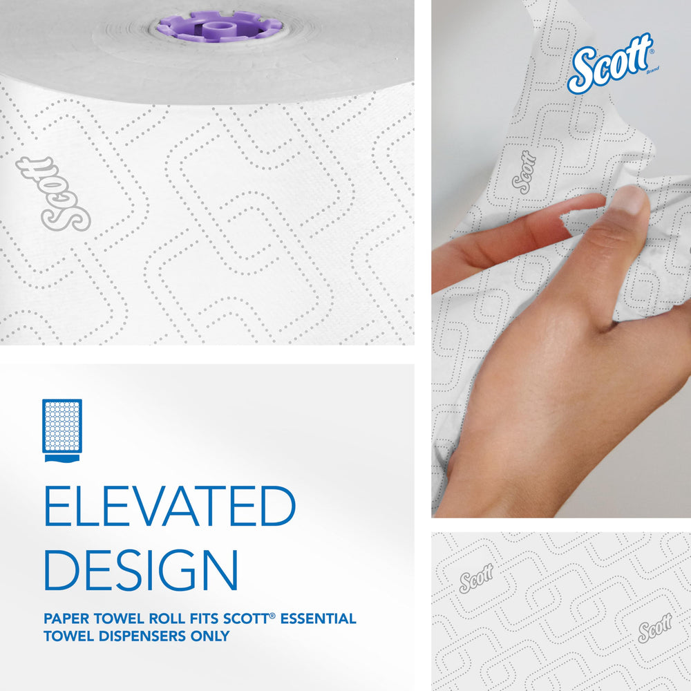 Scott Professional ambiente de baño comercial con rollo, aspecto profesional