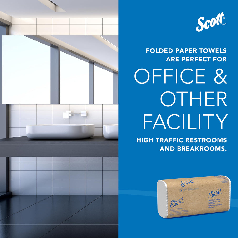 Scott Professional varios paquetes apilados indicando suministro a granel