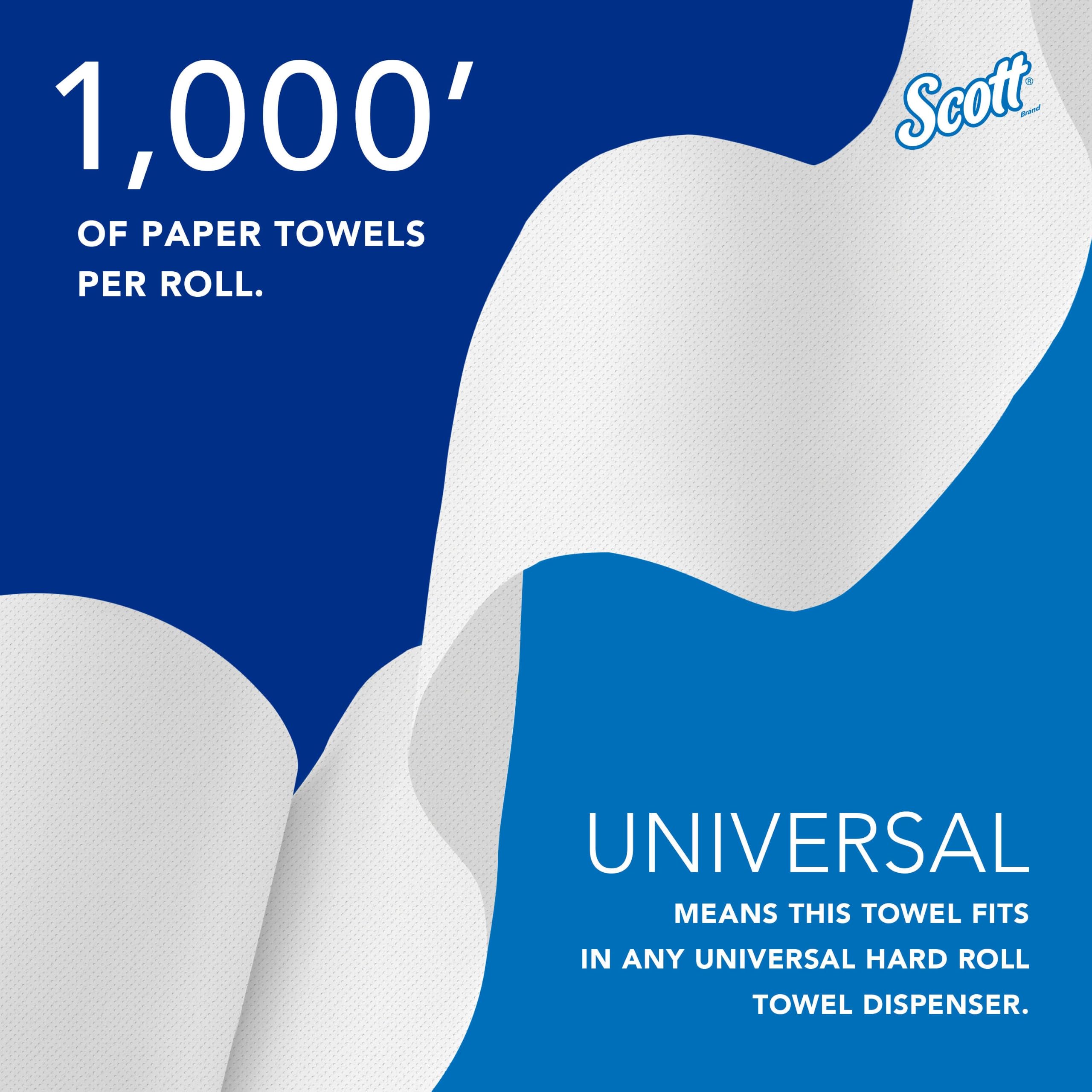 Scott Professional toalla en uso en baño comercial reduce desperdicio