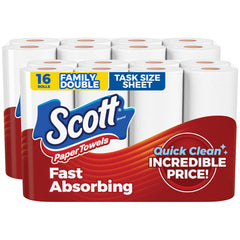 Scott rollo frontal empaque mostrando cantidad y marca, ahorro visible