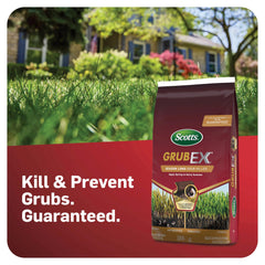 close-up of Scotts granules highlighting even spread and easy use