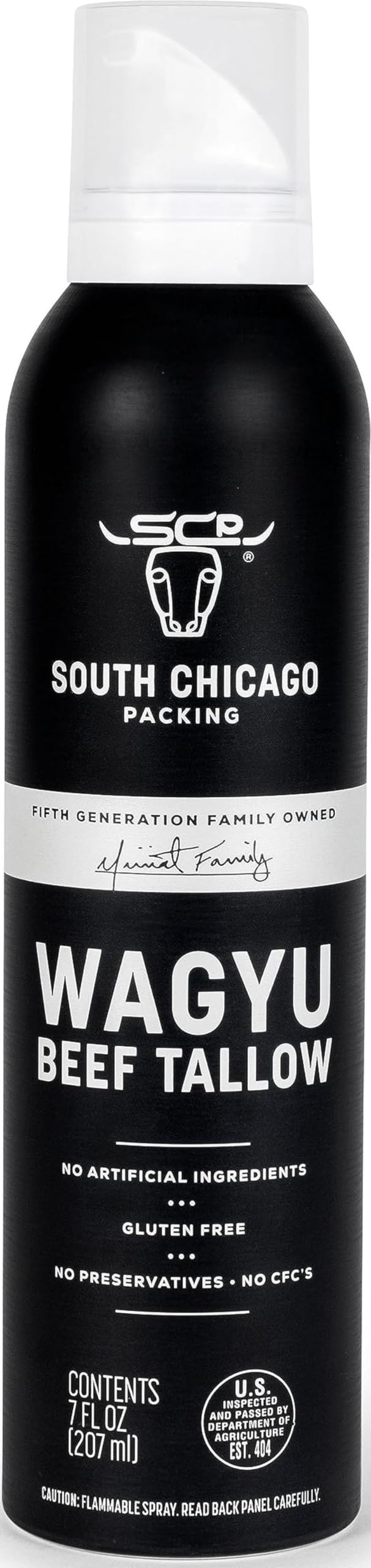 SCP South Chicago Packing spray frente del envase mostrando diseño y uso práctico