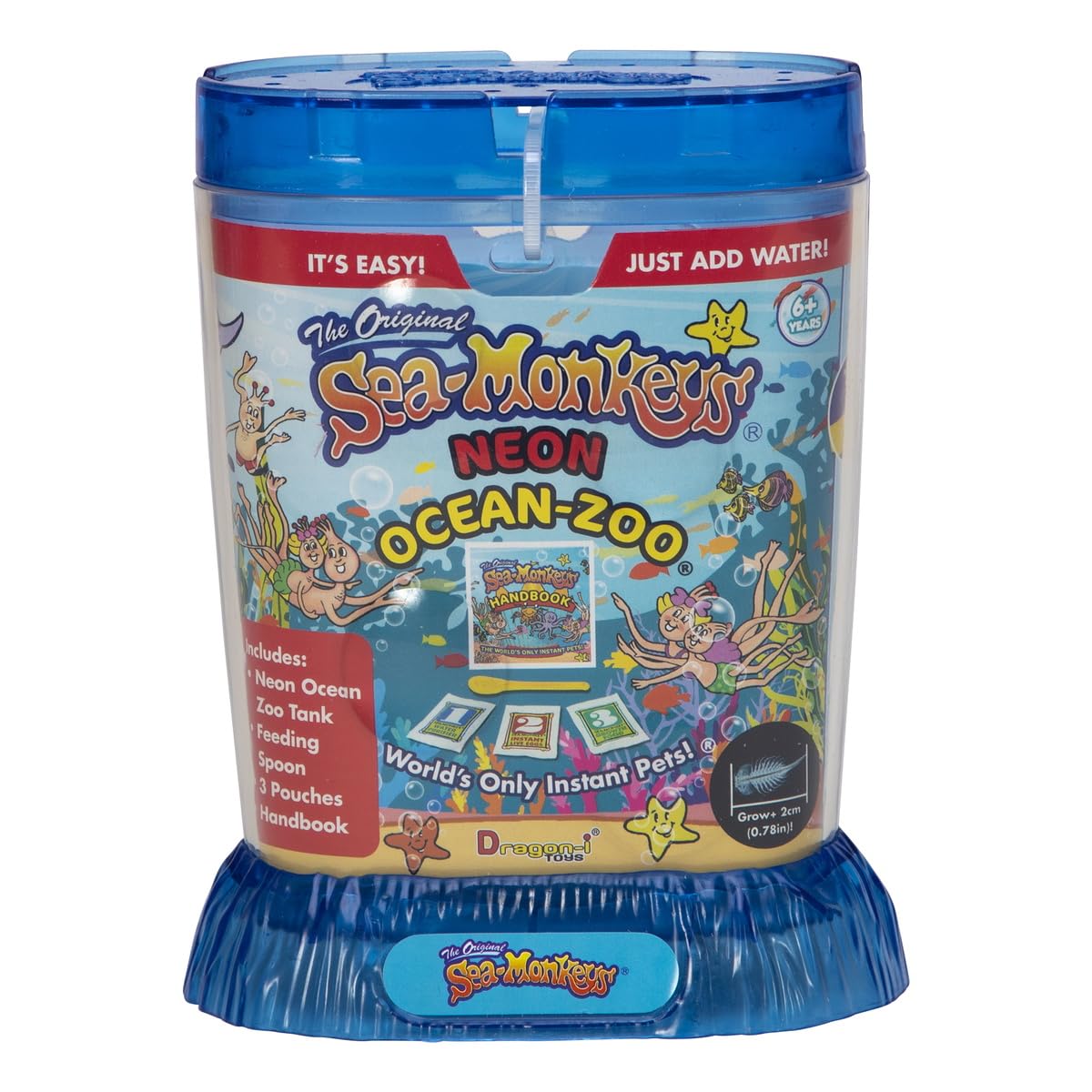 Sea Monkeys fondo marino moldeado que realza la observación y el juego