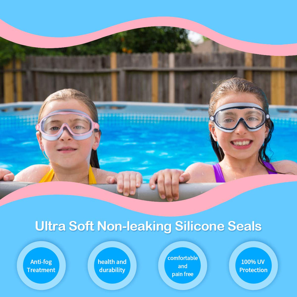 Seago gafas sobre toalla junto a piscina pensando en uso familiar