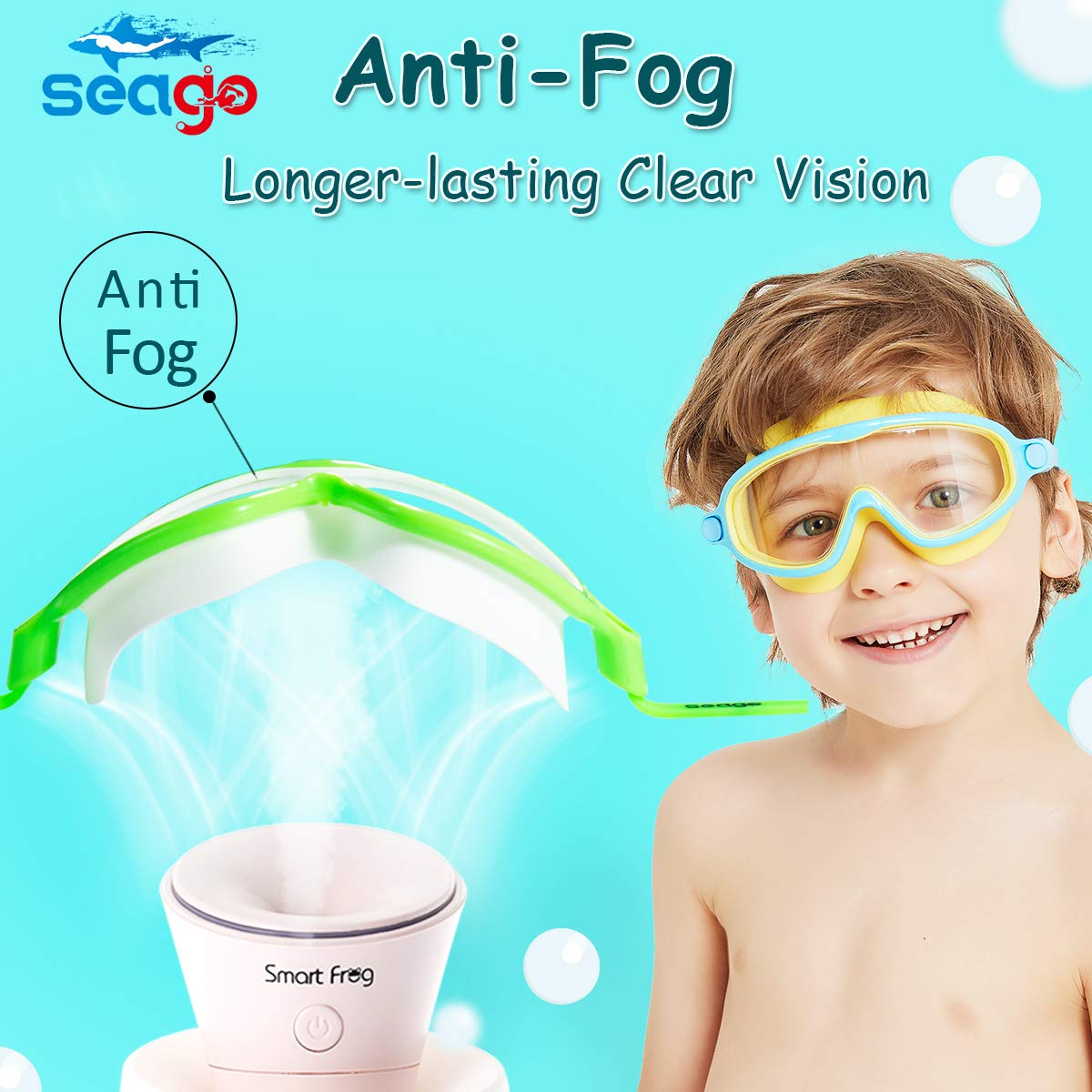 Seago lente con recubrimiento antiniebla que mejora la visibilidad