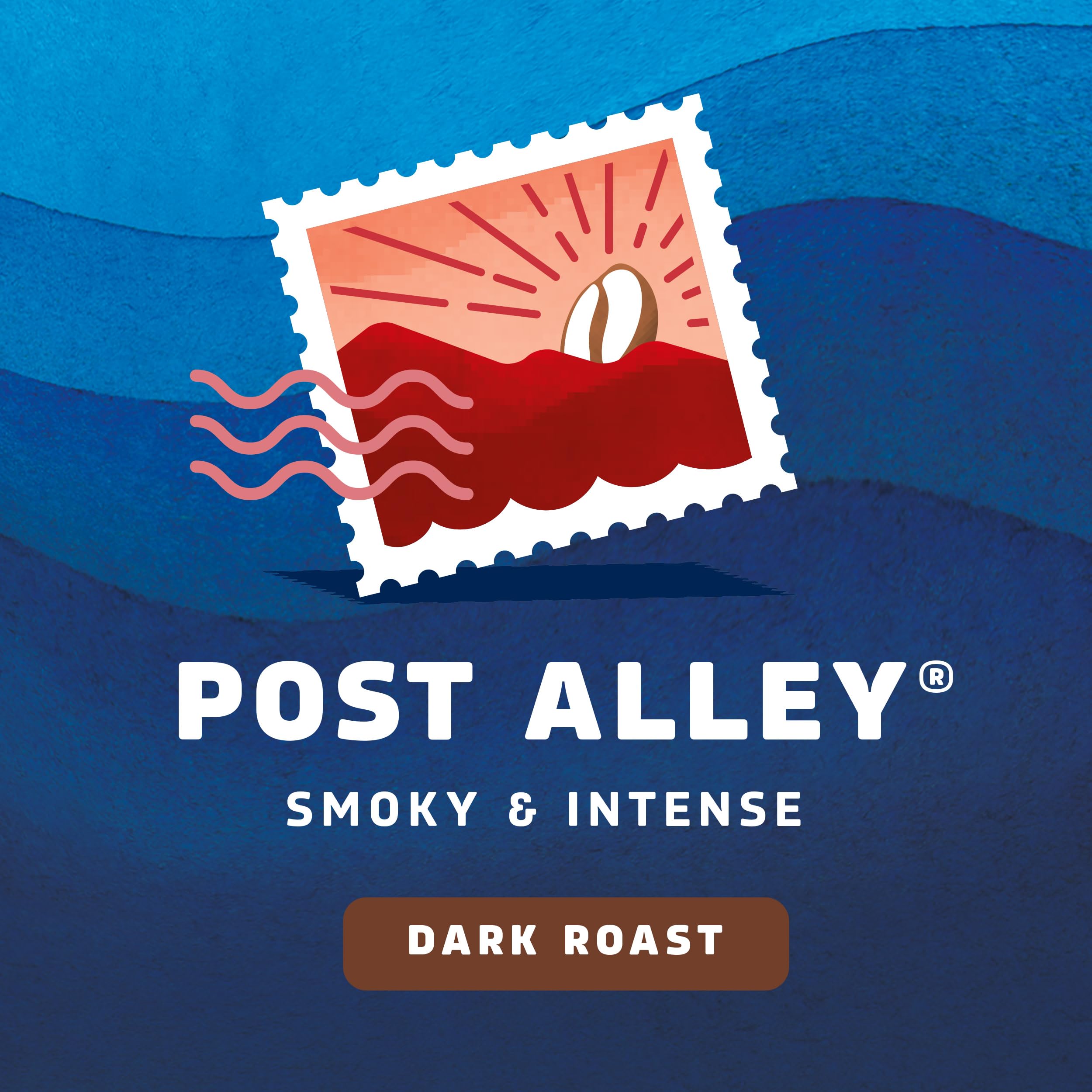 Seattle's Best taza servida con Post Alley Dark Roast, aspecto rico y apetecible