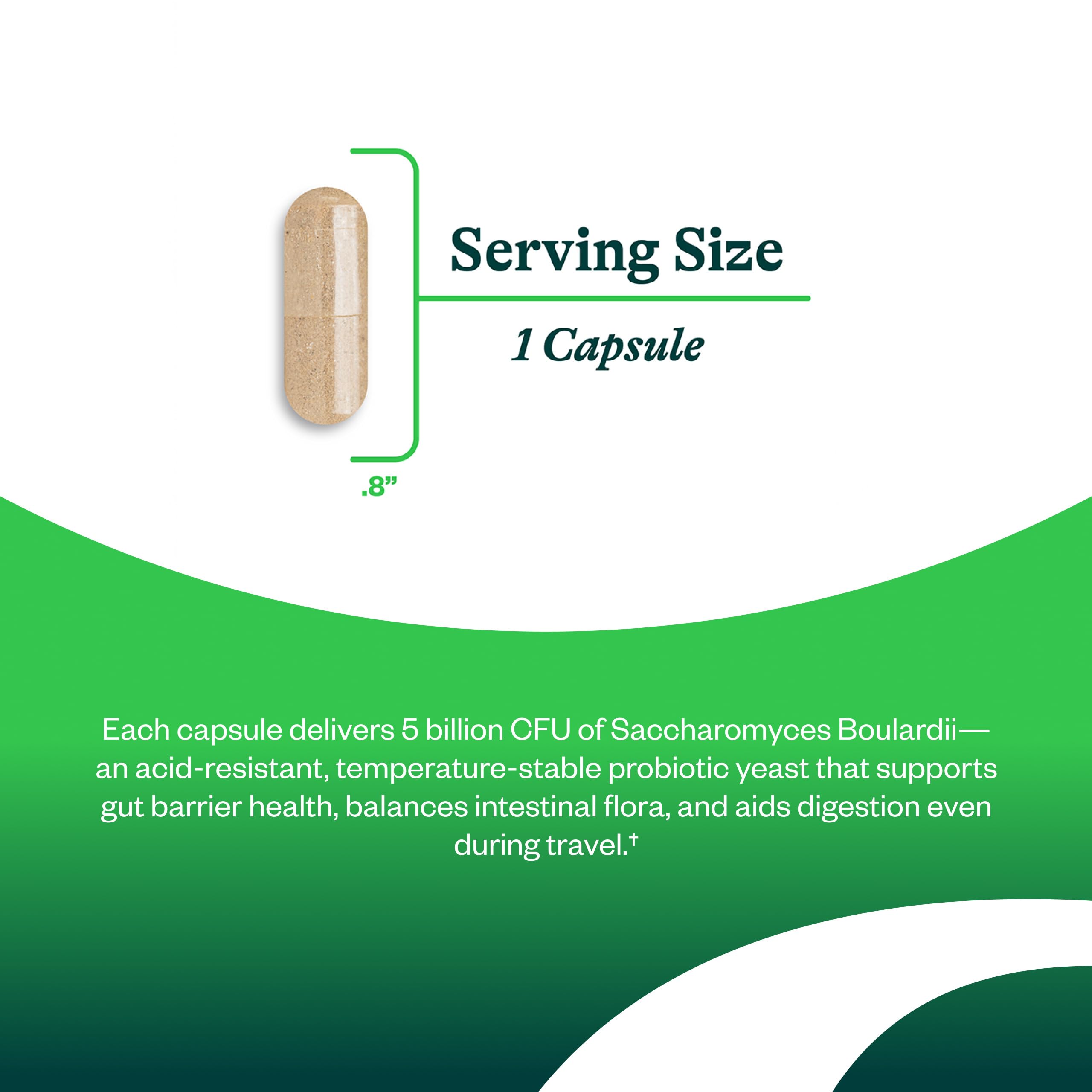 Seeking Health cápsula en mano para comparar tamaño y facilidad de ingestión