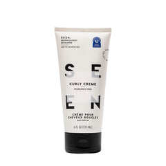 SEEN Curly Creme vista frontal del envase con etiqueta clara y beneficios