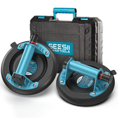SEESII frontal del kit de ventosas mostrando contenido y beneficio de transporte seguro
