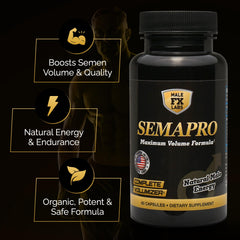 Semapro ingredientes herbales y vitaminas en primer plano para mostrar calidad orgánica