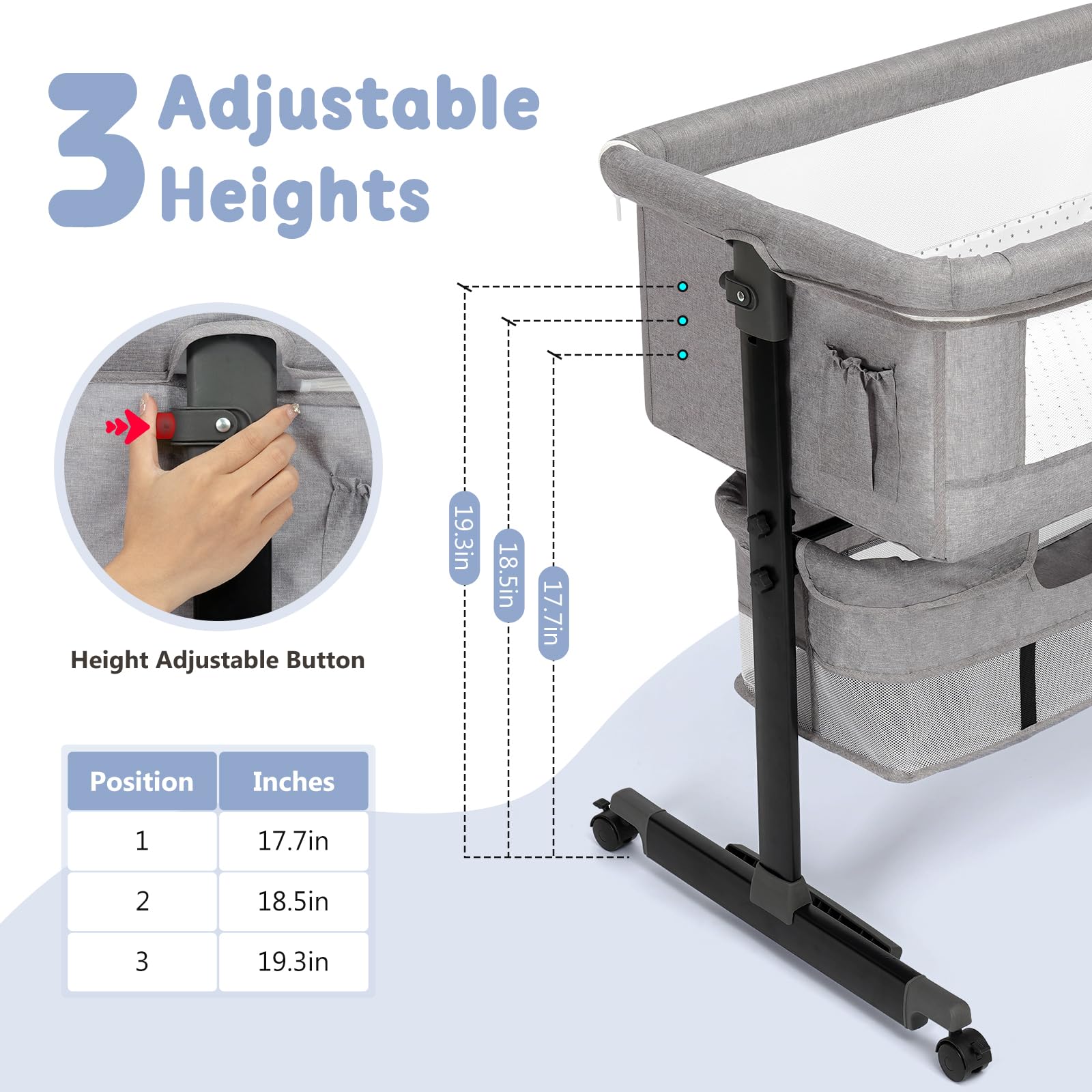 Semphis malla transpirable lateral que mejora ventilación y visibilidad