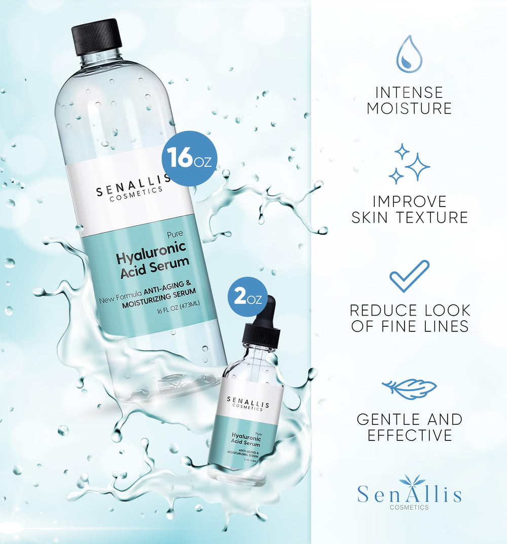 SenAllis textura del suero en gota mostrando hidratación ligera y absorción